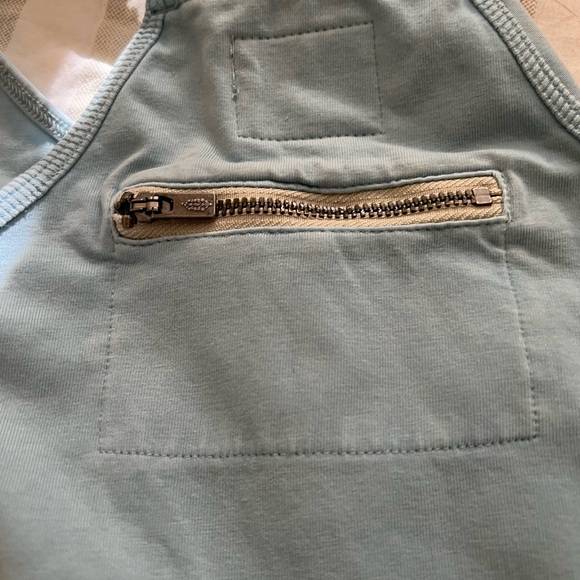 Free People NWT Light Blue the white spots are from the flash on the camera - Picture 2 of 3